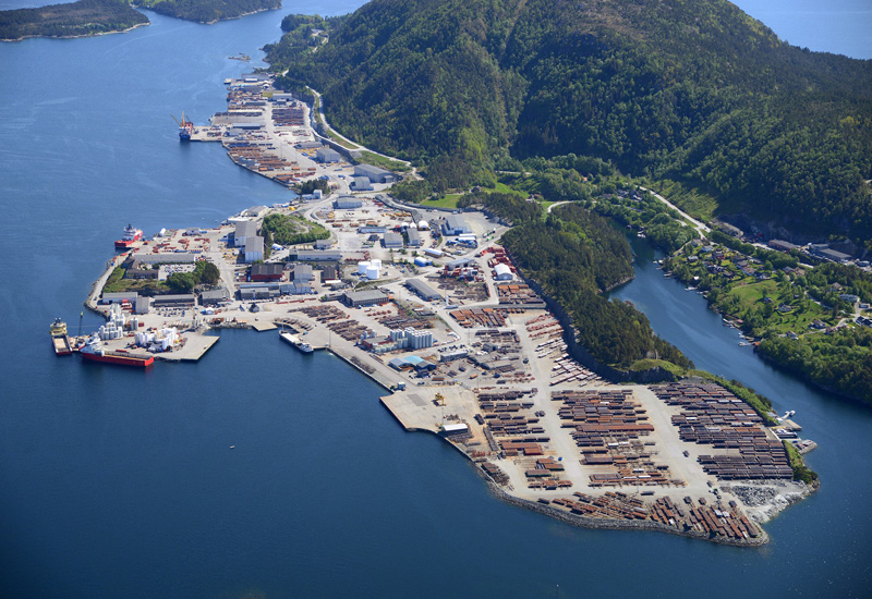 The port of Floro in Norway where some of the work will take place. The port of Floro in Norway where some of the work will take place.