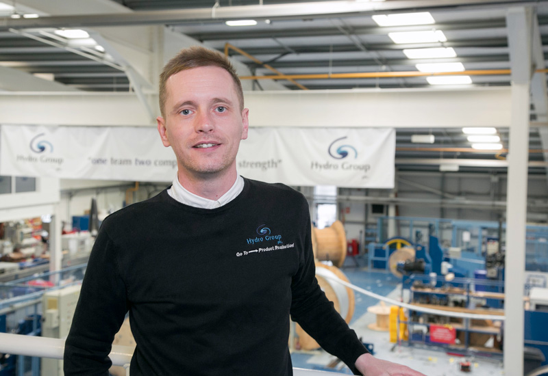 Marc Gordon, Hydro Group head of product realisation. Marc Gordon, Hydro Group head of product realisation.