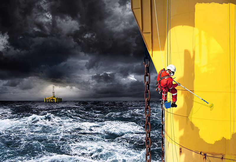 Easy access is not necessarily an option when undertaking maintenance offshore. Easy access is not necessarily an option when undertaking maintenance offshore.