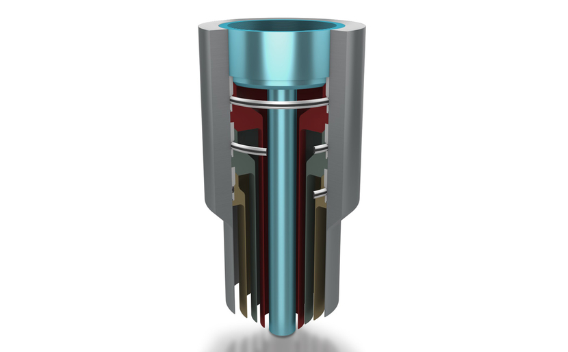 Trelleborg's new metal end cap seal. Trelleborg's new metal end cap seal.