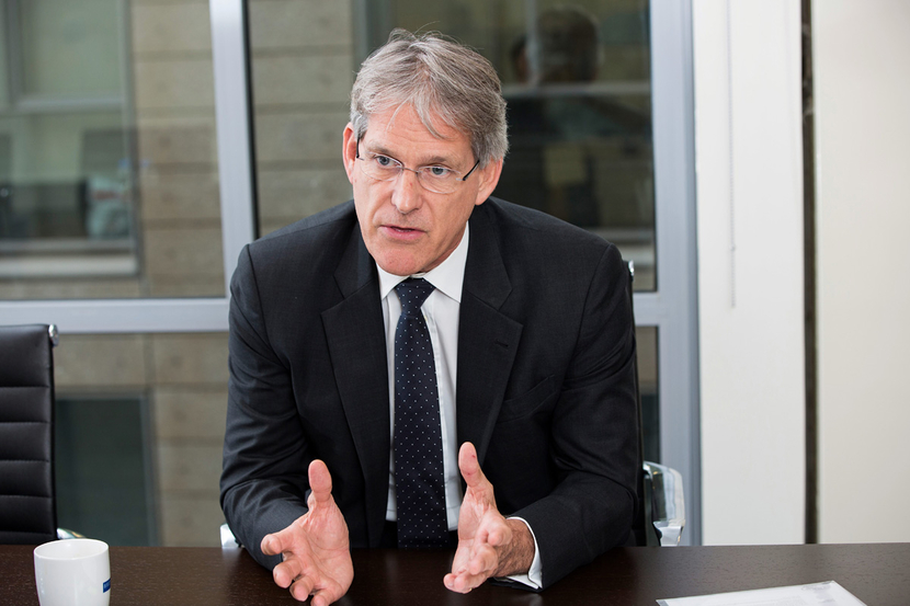 Dr Patrick Allman-Ward, CEO of Dana Gas. Dr Patrick Allman-Ward, CEO of Dana Gas.