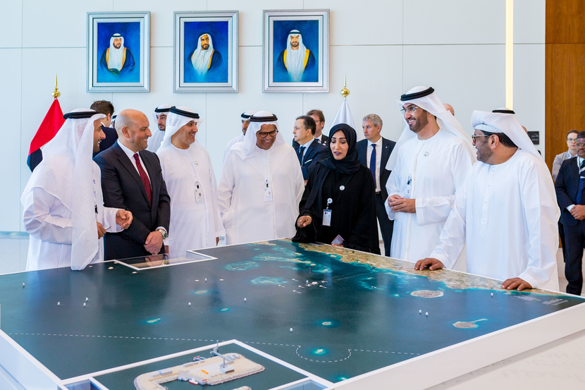 ADNOC, Ghasha, OMV, Eni, Wintershall, Sultan al jaber ADNOC, Ghasha, OMV, Eni, Wintershall, Sultan al jaber