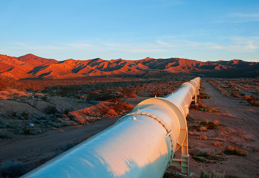 Saudi Arabia's East-West pipeline transports 5mbpd of crude. Photo for illustrative purposes. Saudi Arabia's East-West pipeline transports 5mbpd of crude. Photo for illustrative purposes.