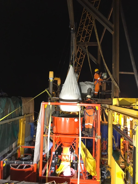 ULO equipment, products and manpower onsite at Perenco’s Lucina gas line in Gabon ULO equipment, products and manpower onsite at Perenco’s Lucina gas line in Gabon