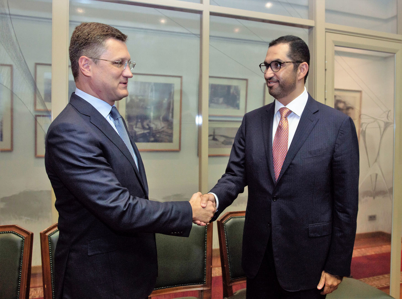 Adnoc group, Sultan al jaber, Alexander novak, OPEC Adnoc group, Sultan al jaber, Alexander novak, OPEC