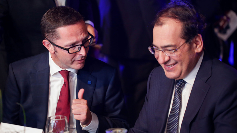 Mario Mehren and the Minister of Petroleum and Mineral Resources Tarek El Molla Mario Mehren and the Minister of Petroleum and Mineral Resources Tarek El Molla