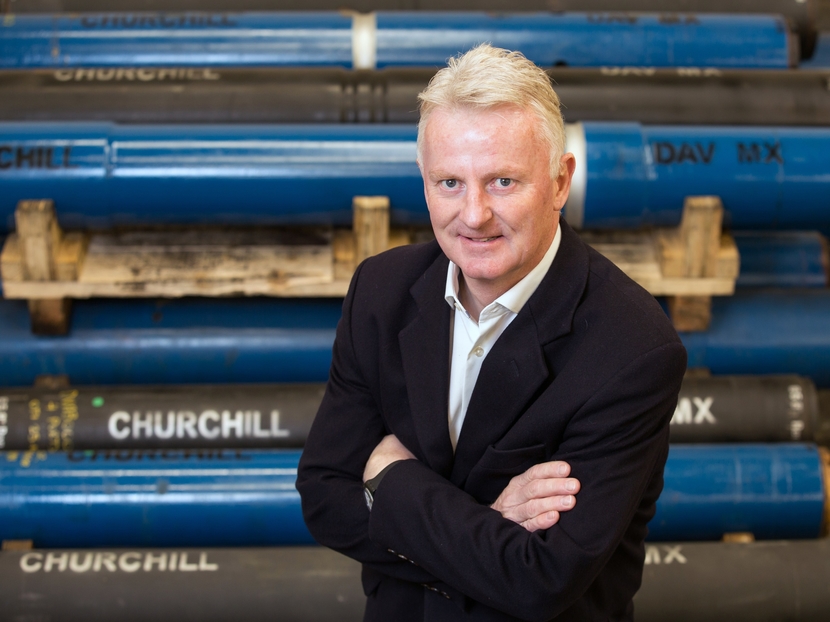 Churchill Drilling Tools’ sales director, Stewart Macindoe Churchill Drilling Tools’ sales director, Stewart Macindoe