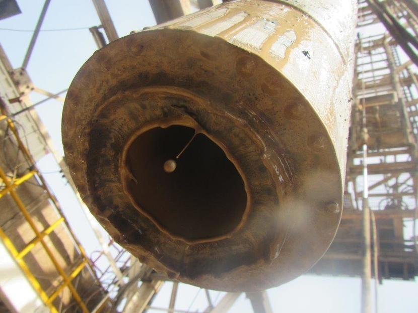 The upper part of HyPR Sub, post cut The upper part of HyPR Sub, post cut