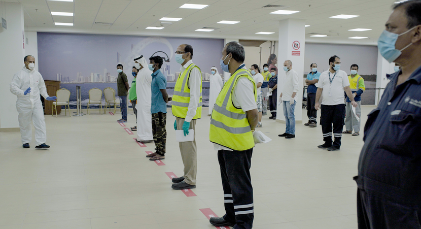 Testing, Abu Dhabi Ports, Coronavirus Testing, Abu Dhabi Ports, Coronavirus